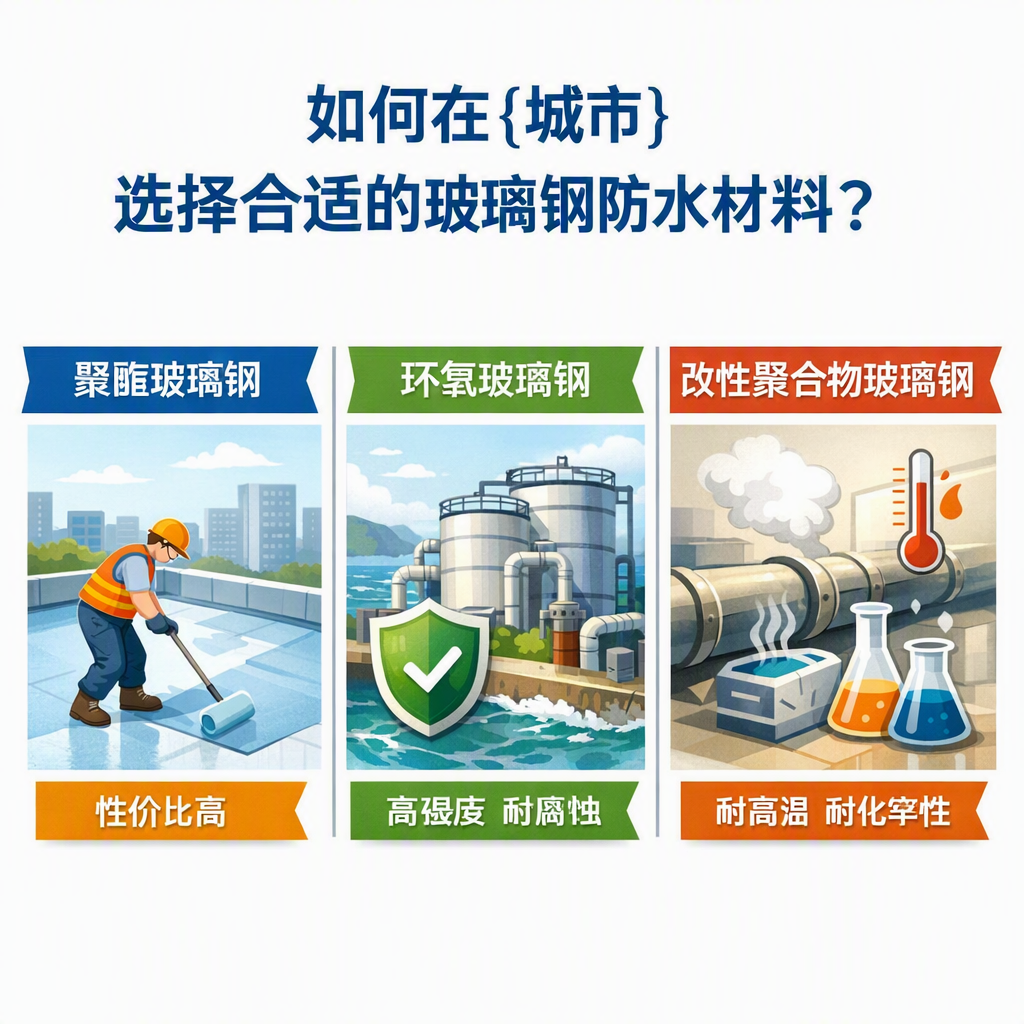 如何在安庆选择合适的玻璃钢防水材料？