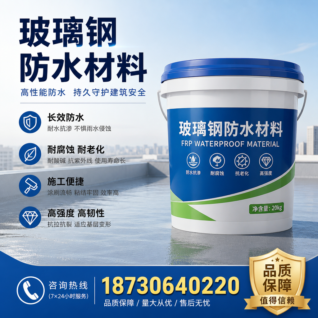 专家解析:玻璃钢防水材料的市场前景分析在 安庆